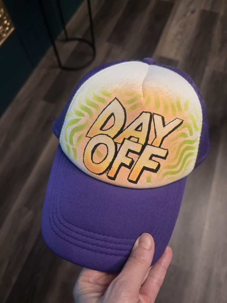 Casquette graffiti Day Off